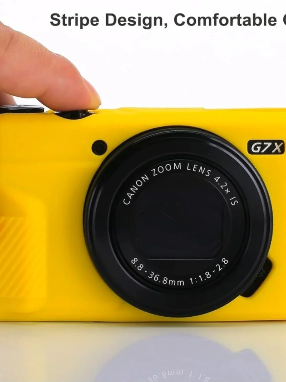 NEW G7X / G7X Mark II Camera Silicone Case, Ultra Thin Lightweight Rubber Soft